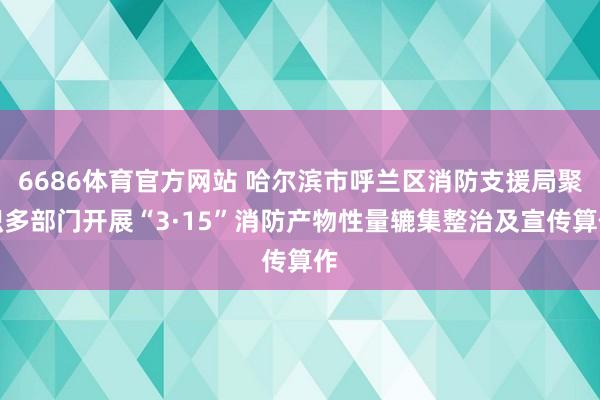 6686体育官方网站 哈尔滨市呼兰区消防支援局聚积多部门开展“3·15”消防产物性量辘集整治及宣传算作