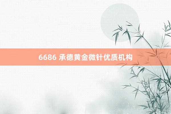 6686 承德黄金微针优质机构